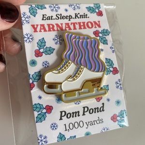 🎁 Figure Skates Enamel Pin Gift